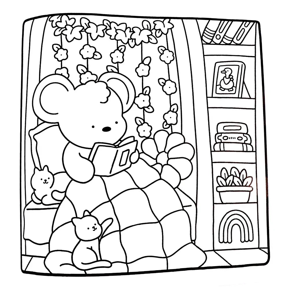 Coloring books for children's parties featuring colorful pictures, full of fun and allowing free coloring.