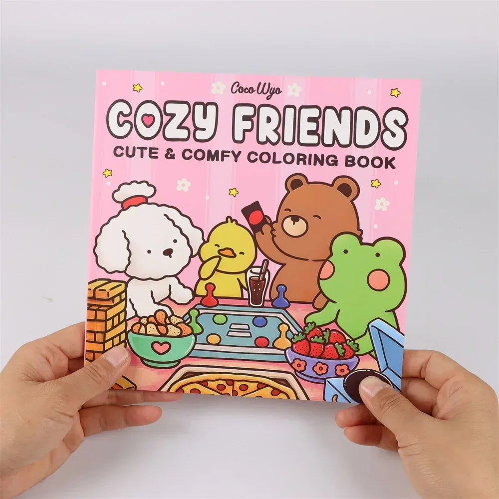 Coloring books for children's parties featuring colorful pictures, full of fun and allowing free coloring.