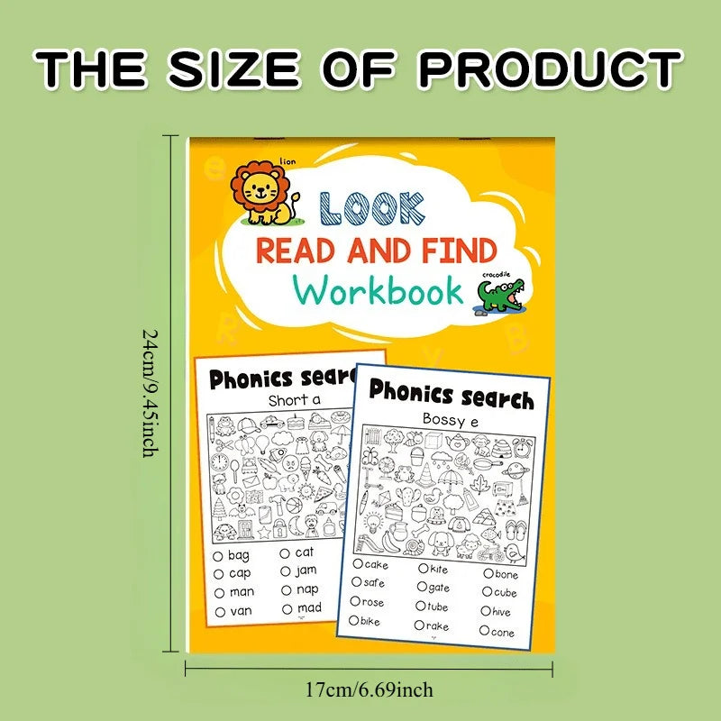 Children's Coloring Books, Featuring Multiple Patterns, Hidden Object Challenges, and Concentration Activities, Designed for Preschool Education Purposes, Also Serve as Back-To-School Season Supplies